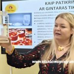 Edukacija ,,Gintarinė gėlytė mamai"